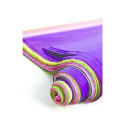 PAPIER DE SOIE, Rouleau de 24 feuilles 18g/m2 au format 50x75cm - Assortiment