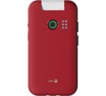Doro Leva E22 7,11 cm (2.8") 127,8 g Rouge, Blanc Téléphone numérique