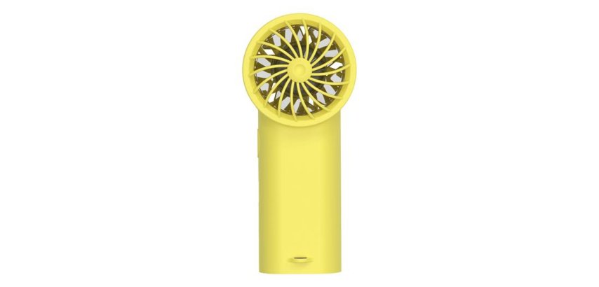Muitomas MINIFAN2YL nebulizzatore e ventilatore portatile personale Giallo