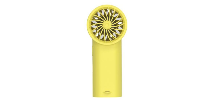 Muitomas MINIFAN2YL nebulizzatore e ventilatore portatile personale Giallo
