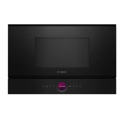 BOSCH Micro ondes Encastrable BFL7221B1, Série 8, 21 litres, charnière gauche