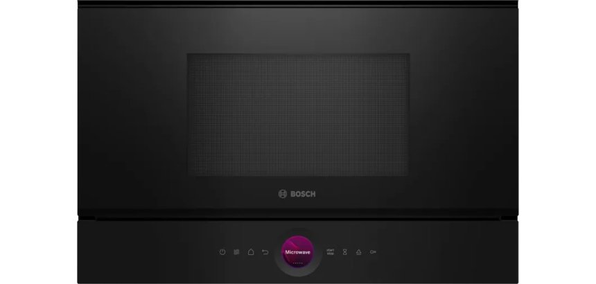 BOSCH Micro ondes Encastrable BFL7221B1, Série 8, 21 litres, charnière gauche