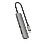Satechi ST-P4SM hub & concentrateur USB Type-C 10000 Mbit/s Gris