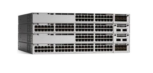 Cisco Catalyst C9300-48P-E Géré L2/L3 Gigabit Ethernet (10/100/1000) Connexion Ethernet, supportant l'alimentation via ce port (PoE) Gris