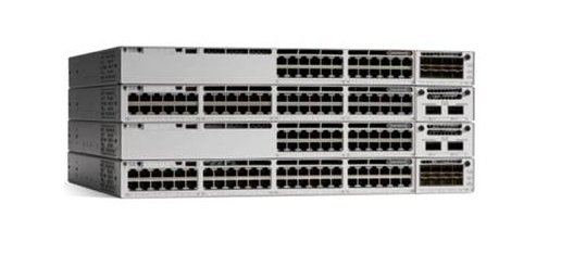 Cisco Catalyst C9300-48P-E Géré L2/L3 Gigabit Ethernet (10/100/1000) Connexion Ethernet, supportant l'alimentation via ce port (PoE) Gris