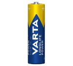 Varta Longlife Power, Batteria Alcalina, AA, Mignon, LR6, 1.5V, Blister da 4, Made in Germany