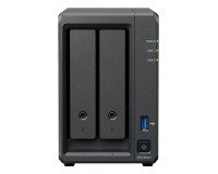 Synology DiskStation DS725NEO+ server NAS e di archiviazione Compatta Ryzen Embedded R1600 4 GB DDR4 0 TB DSM Nero