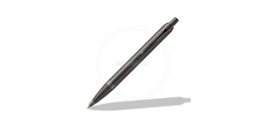 Stylo à bille rétractable IM Monochrome, Noir