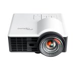 Optoma ML1050STi Projecteur à focale courte 535 ANSI lumens DLP WXGA (1280x800) Compatibilité 3D Noir, Blanc