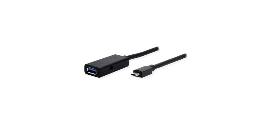 MCL MC923-1C/1CF/A-10M câble USB USB 3.2 Gen 1 (3.1 Gen 1) USB C USB A 5 Gbit/s Noir
