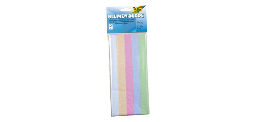 Papier de soie IRIDESCENT, 500 x 700 mm, assorti