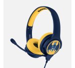 OTL Technologies Batman Blue Kids Interactive Auricolare Cablato A Padiglione Gaming Nero, Blu