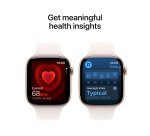 Apple Watch Series 11 GPS 46mm Rose Gold Aluminium Case with Light Blush Sport Band - S/M
