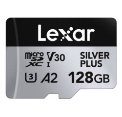 Lexar Professional SILVER PLUS 128 GB MicroSDXC UHS-I