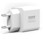 Port Designs PORT Connect 902036EUB chargeur d'appareils mobiles Universel Blanc Secteur Charge rapide Intérieure