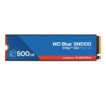 Western Digital WD Blue SN5100 500 Go M.2 PCI Express 4.0 NVMe QLC 3D NAND
