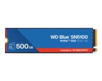 Western Digital WD Blue SN5100 500 Go M.2 PCI Express 4.0 NVMe QLC 3D NAND