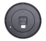 MAULpilot RC wall clock Ø305x45mm aluminum/white with battery