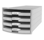 HAN 1013-11 vassoio da scrivania Polistirolo Grigio