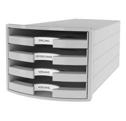 HAN 1013-11 desk tray/organizer Polystyrol Grey