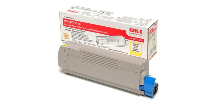 OKI - Gelb - original - Tonerpatrone