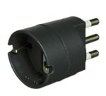 bticino S3624G power plug adapter Anthracite