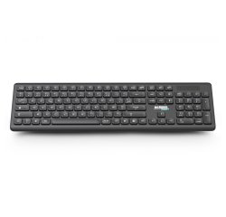 Urban Factory GWK24UF clavier Universel RF sans fil AZERTY Noir