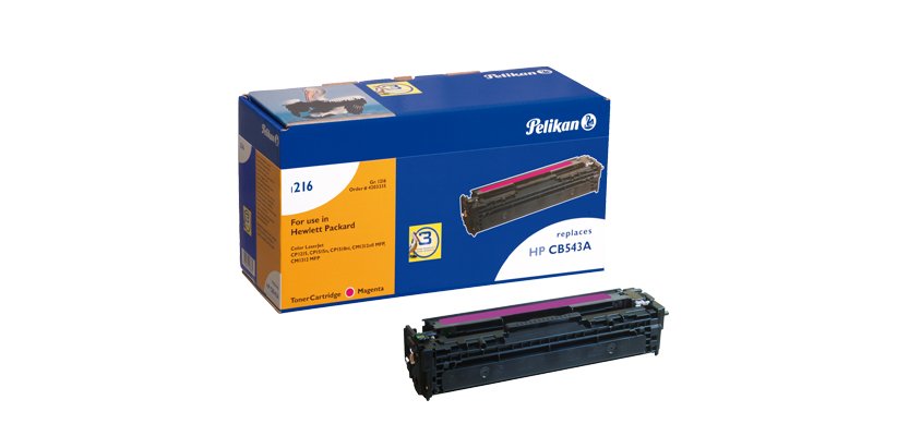 Toner laser compatible pelikan hp ep716m magenta