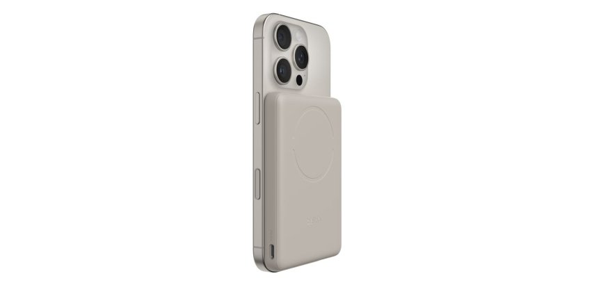 Belkin BPD020HQSA banque d'alimentation électrique 5000 mAh Recharge sans fil Sable