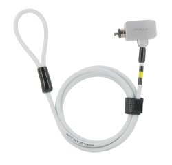 Mobilis 001393 câble antivol Blanc 1,8 m