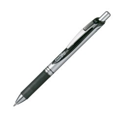 Roller a encre gel energel bl80 pointe de 1mm            retractable coloris noir