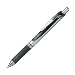 Roller a encre gel energel bl80 pointe de 1mm            retractable coloris noir