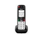 Gigaset EASY 500 Telefono analogico/DECT Identificatore di chiamata Nero, Argento
