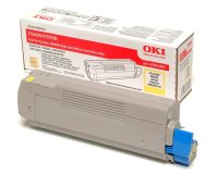 OKI - yellow - original - toner cartridge