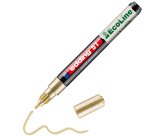 Marqueur edding 51 ecoline peinture base eau pointe      ogive 1/2mm coloris or