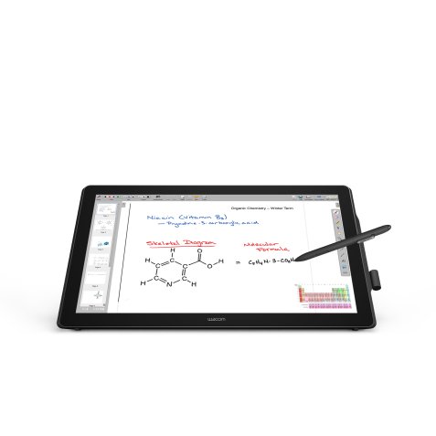 Wacom DTK-2451 affichage de messages 60,5 cm (23.8") VA 210 cd/m² Full HD Noir Écran tactile