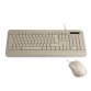 MCL MP3A99AACK2012BIB clavier Souris incluse Universel USB AZERTY Français Beige