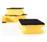 Perfetto 26945 spugna Rettangolare Nero, Giallo 4 pz