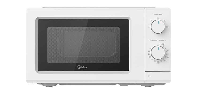 Midea MD-MP012MK-WH forno a microonde Bianco Solo microonde Superficie piana 19 L 700 W