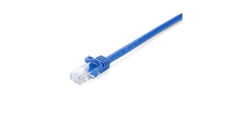 V7 Cable de red CAT6 STP 01M Azul