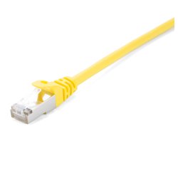 V7 Cable amarillo Cat6 blindado (STP) con conector RJ45 macho a RJ45 macho 1m 3.3ft