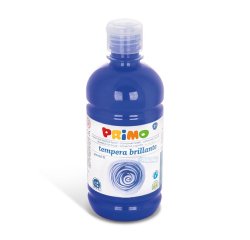 Primo 202BR500500 colore a tempera 500 ml Bottiglia Blu