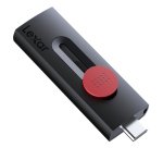 Lexar JumpDrive Dual Drive D300 unidad flash USB 256 GB USB Type-A / USB Type-C 3.2 Gen 1 (3.1 Gen 1) Negro