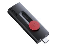 Lexar JumpDrive Dual Drive D300 unidad flash USB 256 GB USB Type-A / USB Type-C 3.2 Gen 1 (3.1 Gen 1) Negro