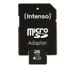 Intenso 3403450 memory card 4 GB MicroSDHC Class 4