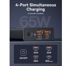 Baseus STAR LORD OVERSEAS EDITION 20.000 MAH DIGITAL DISPLAY POWERBANK 65W-SIYAH Polímero de litio 20000 mAh Negro