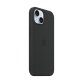 Apple Coque en silicone avec MagSafe pour iPhone 15 - Noir