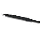 Muitomas UMBRSTRAIGHTBK umbrella Black Fiberglass Polyester Full-sized Rain umbrella