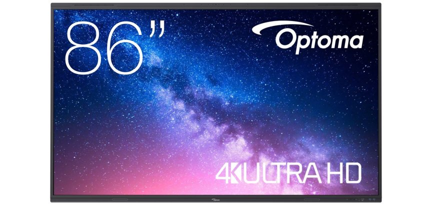 Optoma 5863RK tableau blanc interactif 2,18 m (86") 3840 x 2160 pixels Écran tactile