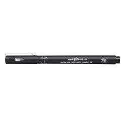 Feutre technique uniball pointes calibrees 0,03mm      encre noir trace net et       precis